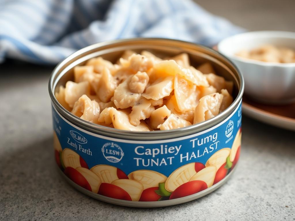 Canned tuna фото