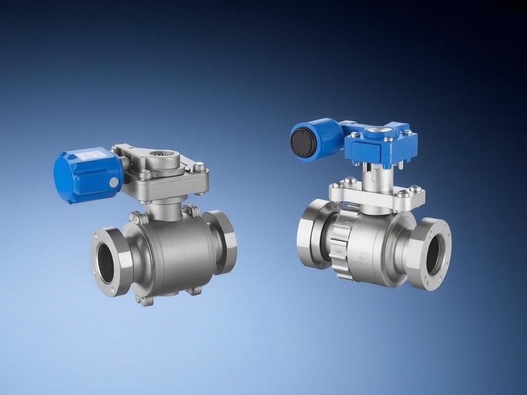 ball valves with sensorsфото