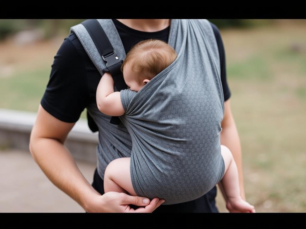 to switch from a sling to an ergo carrierфото