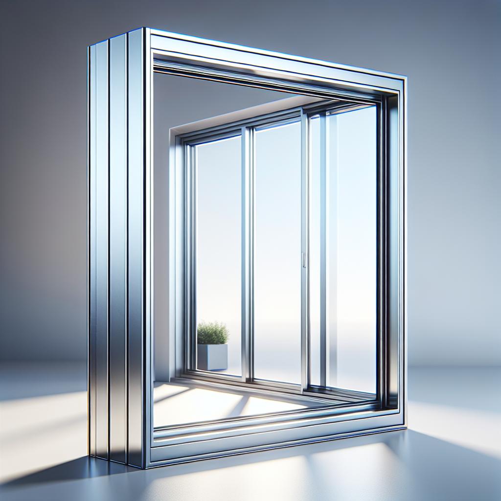 Алюминиевые окнафото