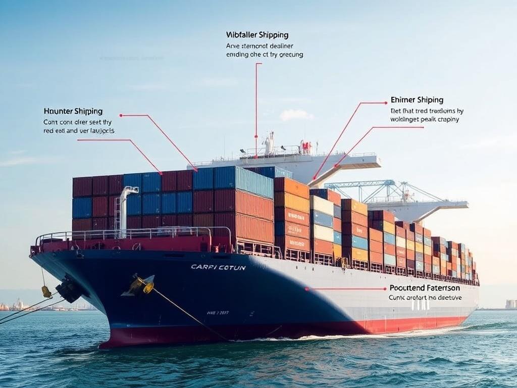 Features of container shippingфото