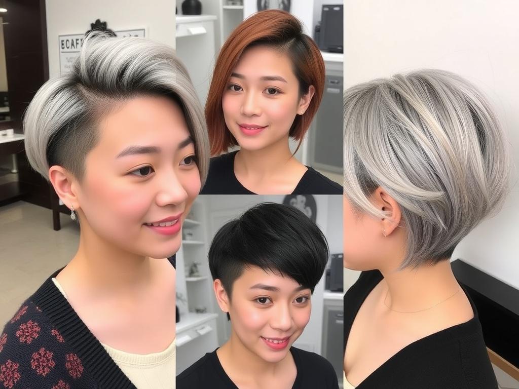 Korean haircut stylesфото