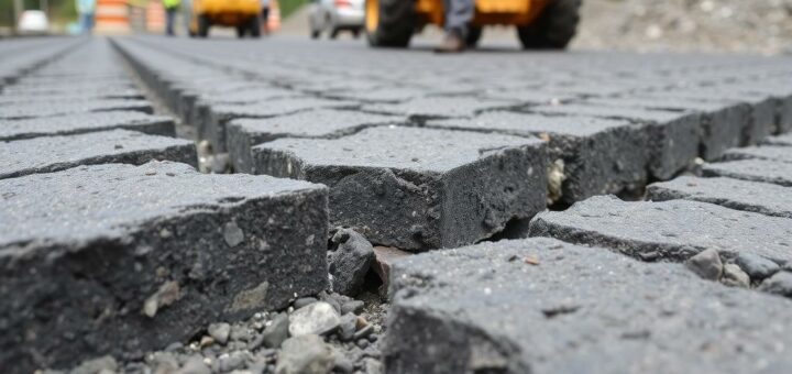 Базальтовая обрезь для дорожных покрытий: когда отход превращается в преимущество